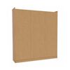 Closet Yardas Agustina 6 Puertas 8 Cajones Bicolor