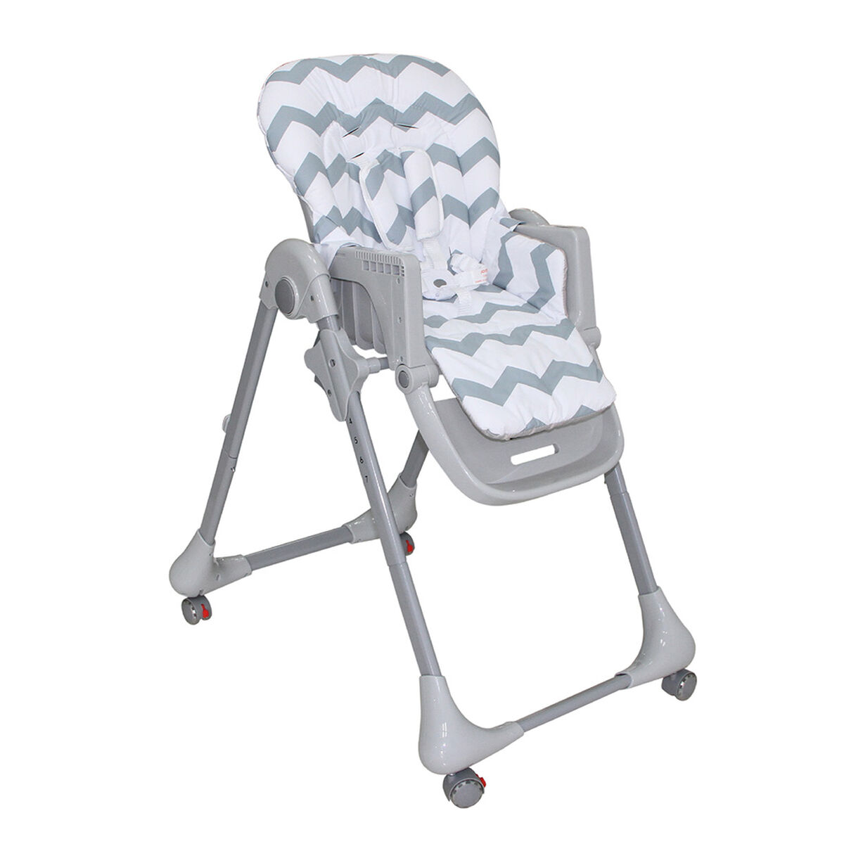 Silla de Comer Plegable Bebeglo RS-7085 Gris