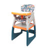 Silla Comer Alta Sit-Up Plus Naranja/Azul Infanti