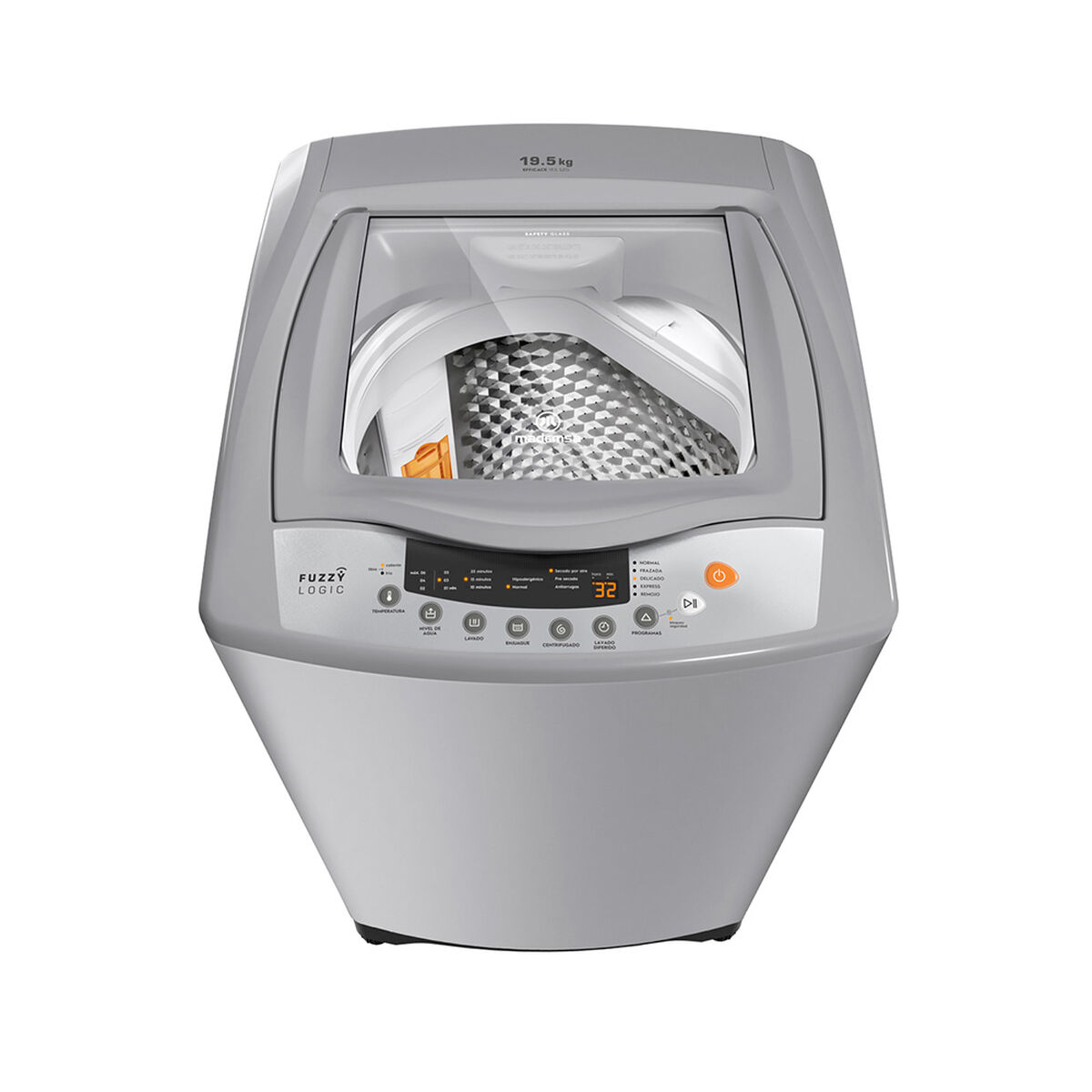 Lavadora Automática Mademsa Efficace 19.5SZG 19,5 kg