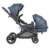 Coche Travel System Dueto Gris Bebeglo