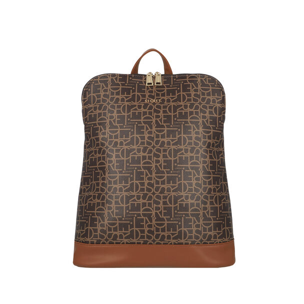 Mochila Notebook Secret Nomega FW25 Café 14""
