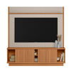 Home TV Di Poretti Design Ravenna Hasta 75" Caf&eacute; Claro