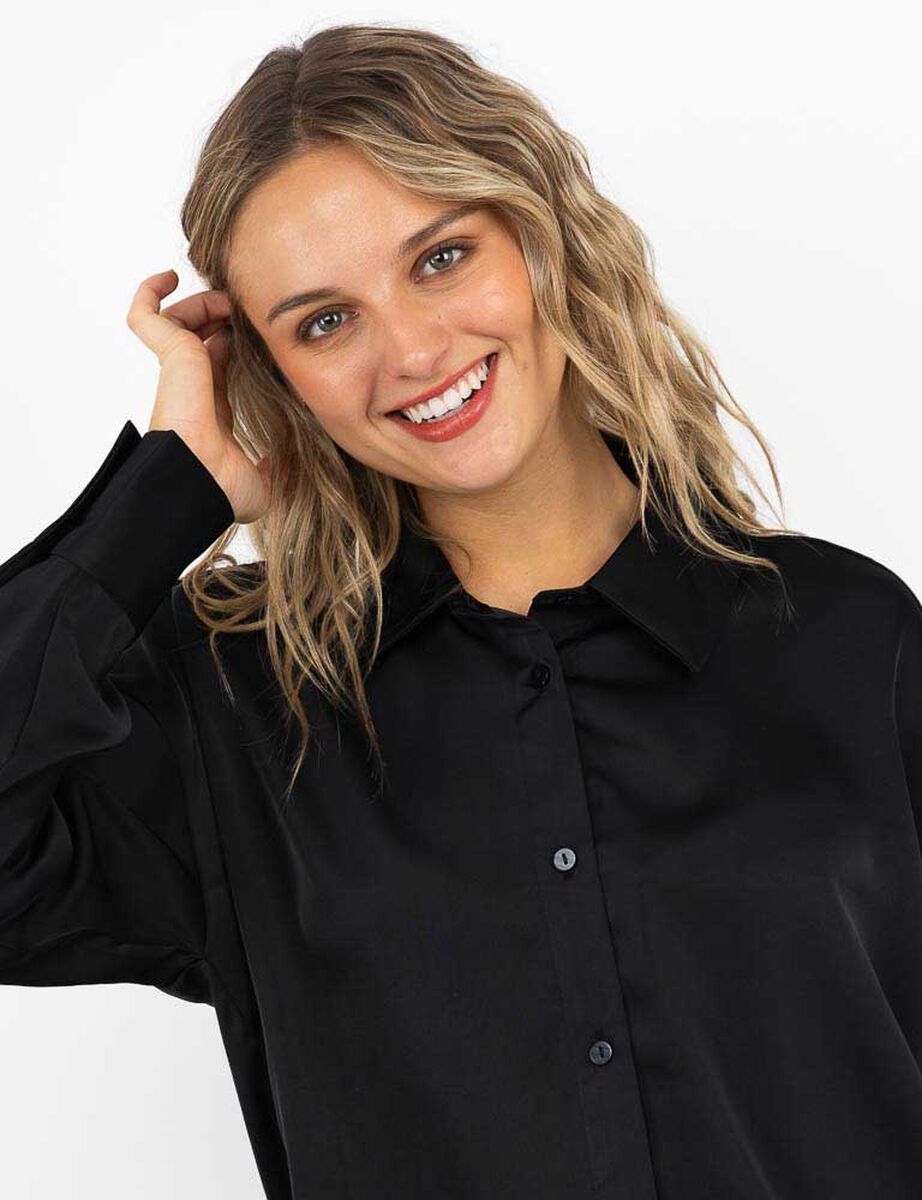 Blusa Crop Manga Largas Mujer Icono