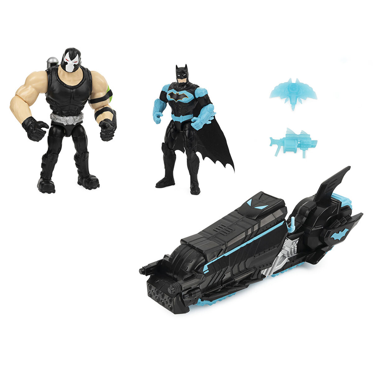 Vehículo con 2 Figuras Batman