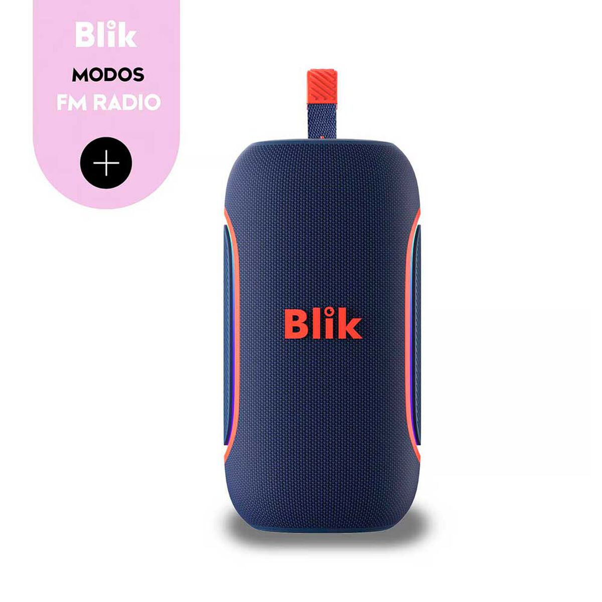 Parlante Bluetooth Blik Hypebass Azul
