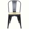 Pack 2 Sillas Idetex Antique Negro