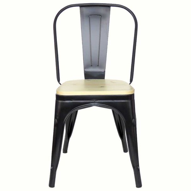 Pack 2 Sillas Idetex Antique Negro