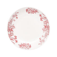 Set Platos Hondo Doral Flor 4 Piezas Porcelana