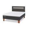 Cama Europea CIC 2 Plazas Ortopedic Advance + Respaldo Munich