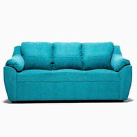 Sofá Cabsur Genova 3 Cuerpos Turquesa