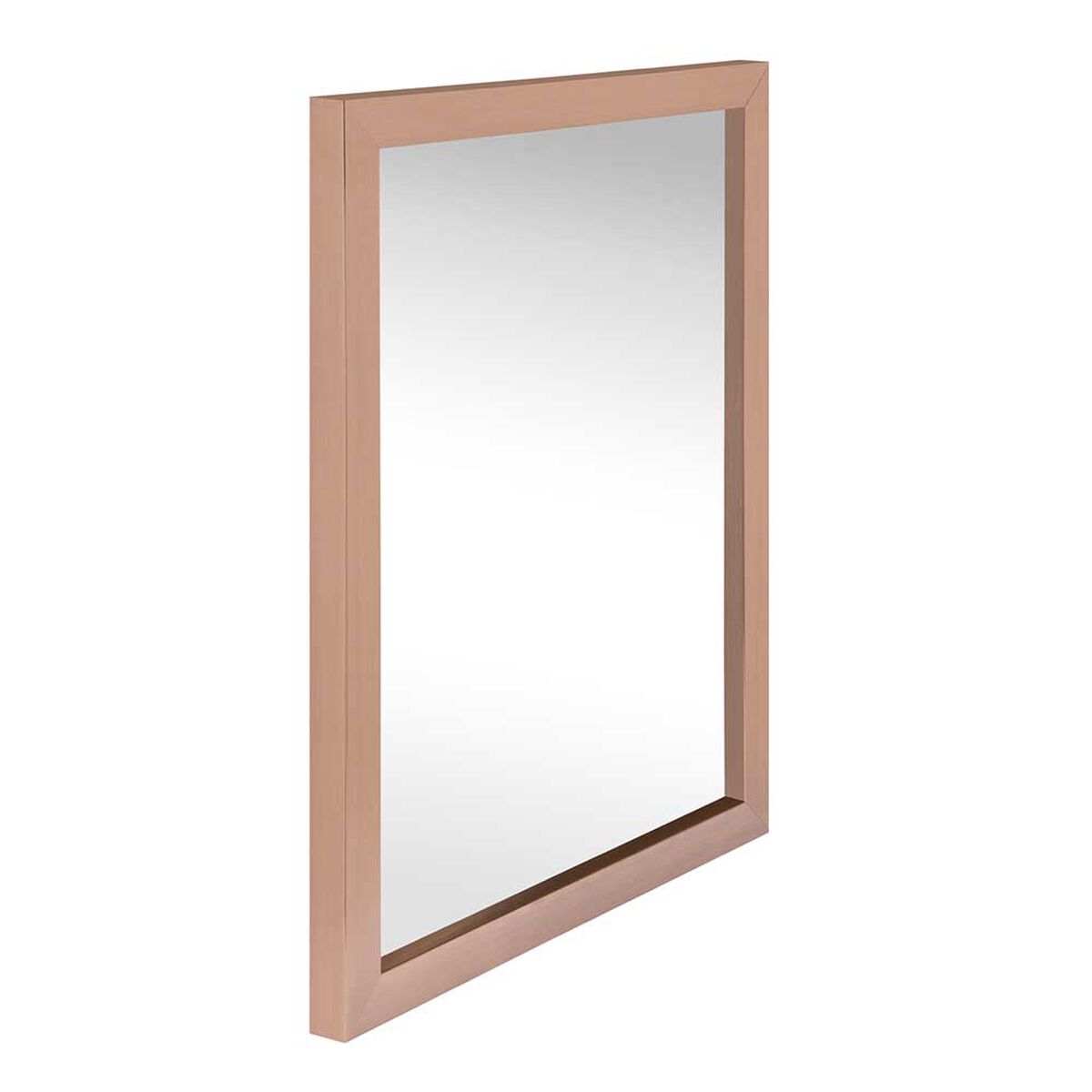 Espejo Plástico Vgo Metalizado Rectangular 50 x 40 cm Cobre