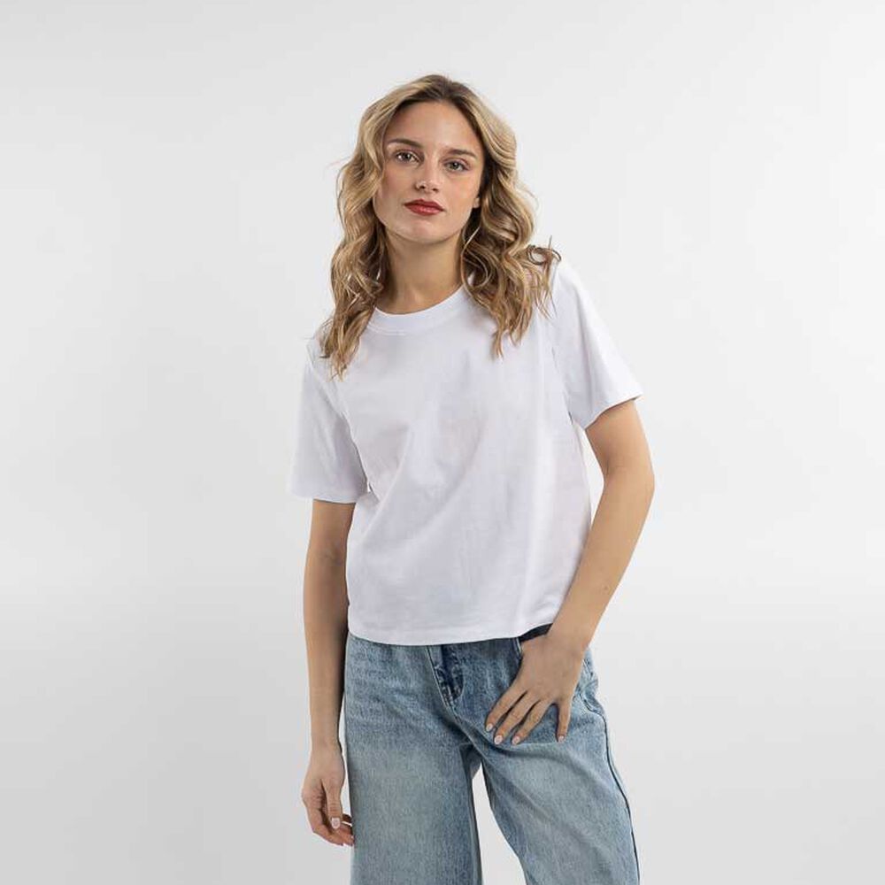 Polera Algodón Manga Corta Mujer Icono