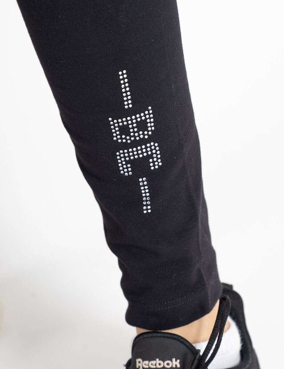 Calza Deportiva Larga Mujer Black County