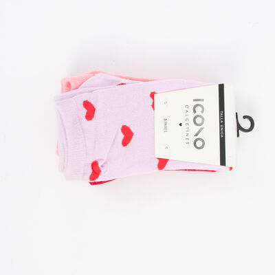 Imagen 1 del producto Pack 3 Calcetines Largo Mujer Icono Surtido