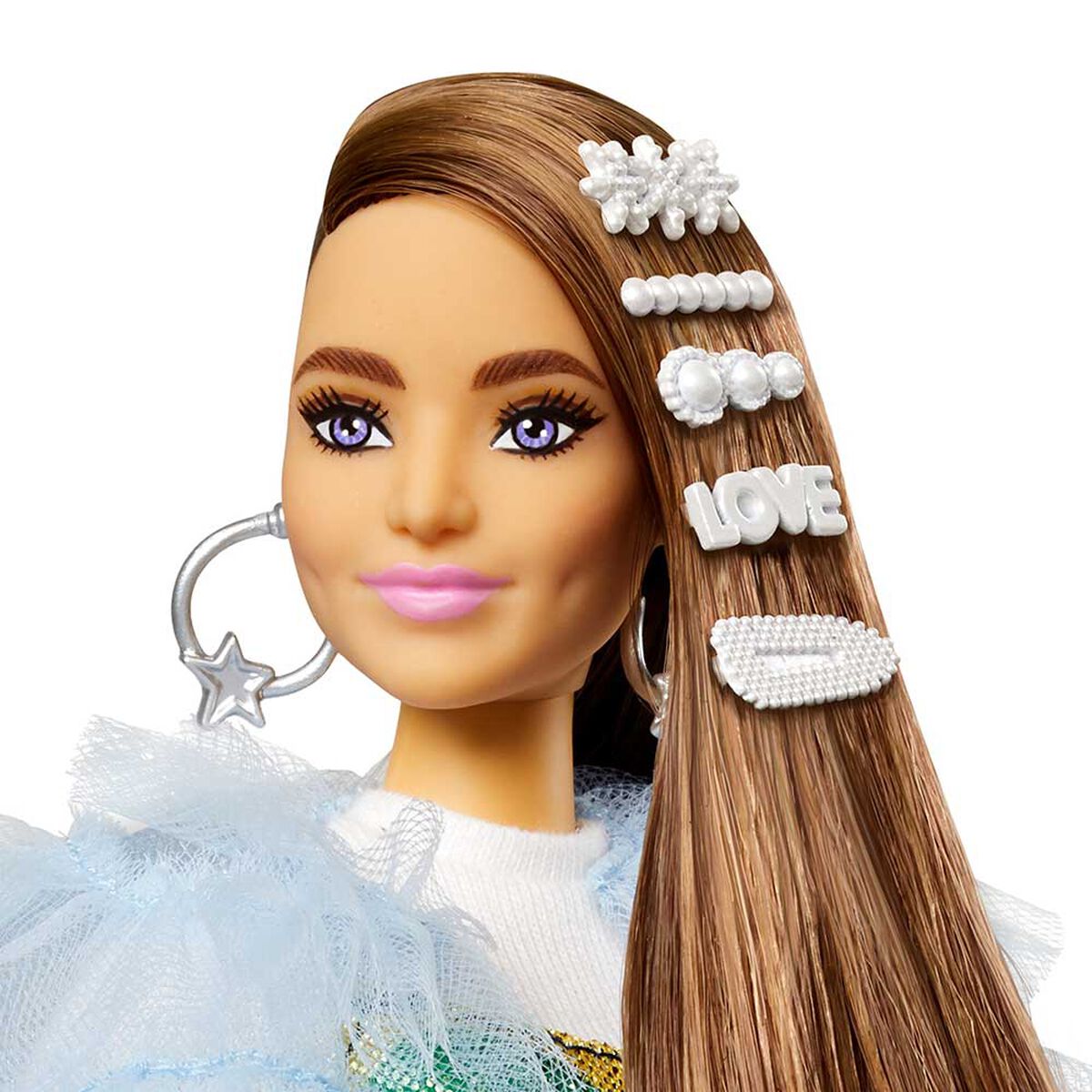 Muñeca Fashionista Extra Arcoirirs Barbie
