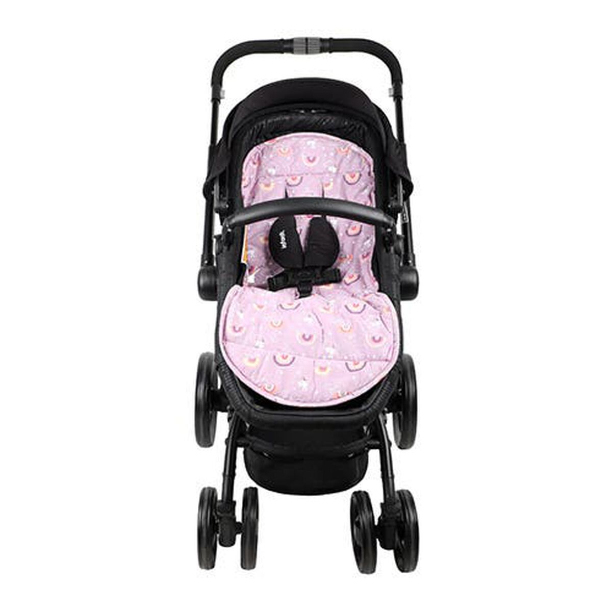 Colchoneta para Coches Arcoíris Rosado Infanti