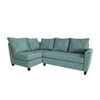 Sofá Seccional Izquierdo Living Factory Musso 5 Cuerpos Menta