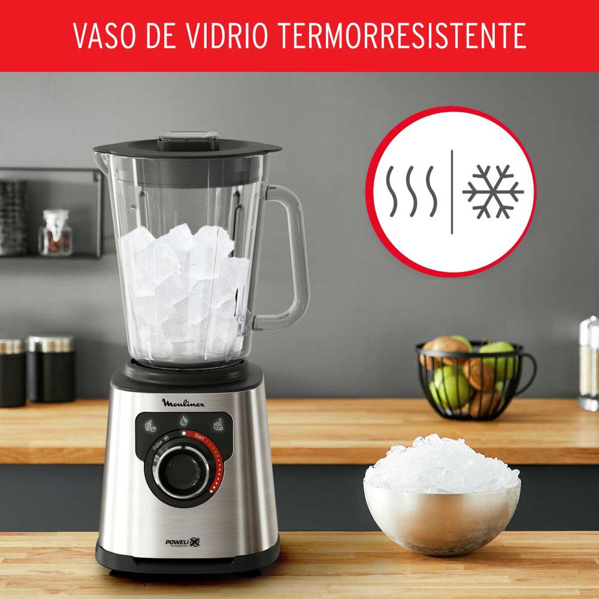 Licuadora Moulinex LM871D10 2 lts.