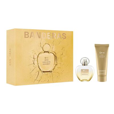 Imagen 1 del producto Set Perfume Antonio Banderas Mujer Her Golden Secret Eau de Toilette 50 ml + Loción Corporal 75 ml