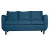 Juego de Living Ruzam Mobel Cronos Sof&aacute; 3 Cuerpos + Dos Sillones 1 Cuerpo Lino Azul