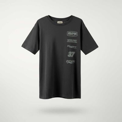 Imagen 2 del producto Polera Manga Corta Niño Cutback Grafito