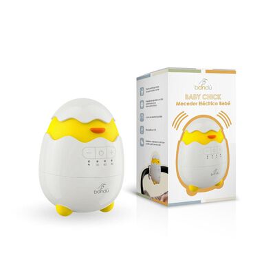 Mecedor El&eacute;ctrico Coche Recargable Beb&eacute; Baby Chick Band&uacute;