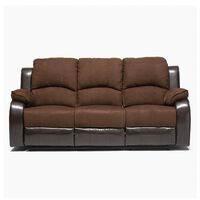 Sofá Daniels U9000S 3 Cuerpos Café