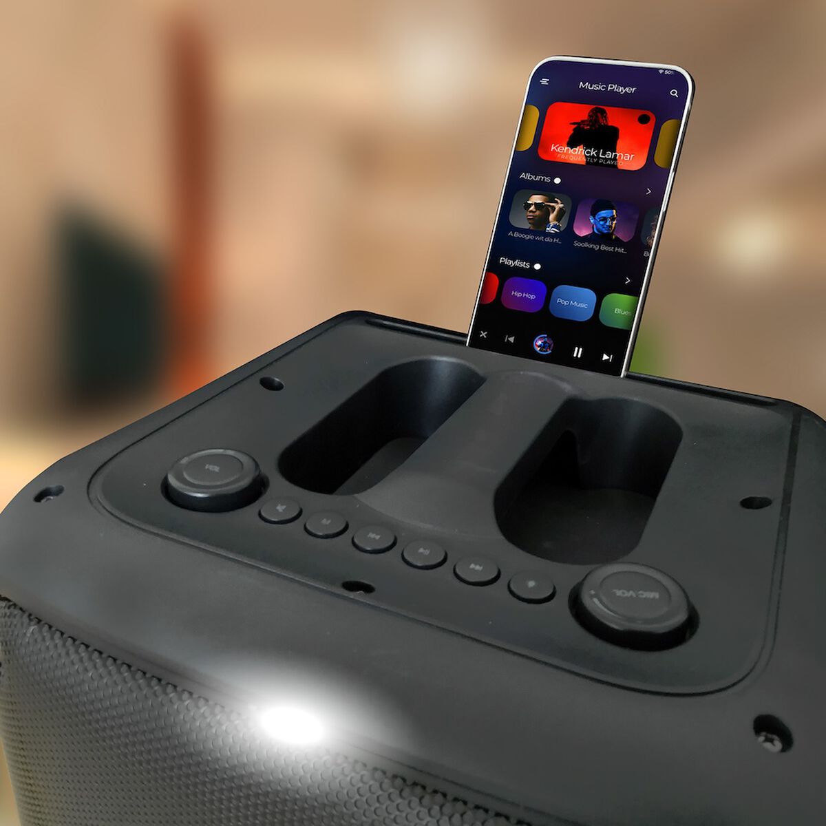 Parlante Portátil Bluetooth MLAB 9488 8" Negro