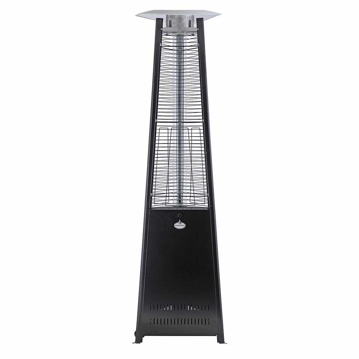 Estufa a Gas Exterior Terraza Klyma Trinx Negra