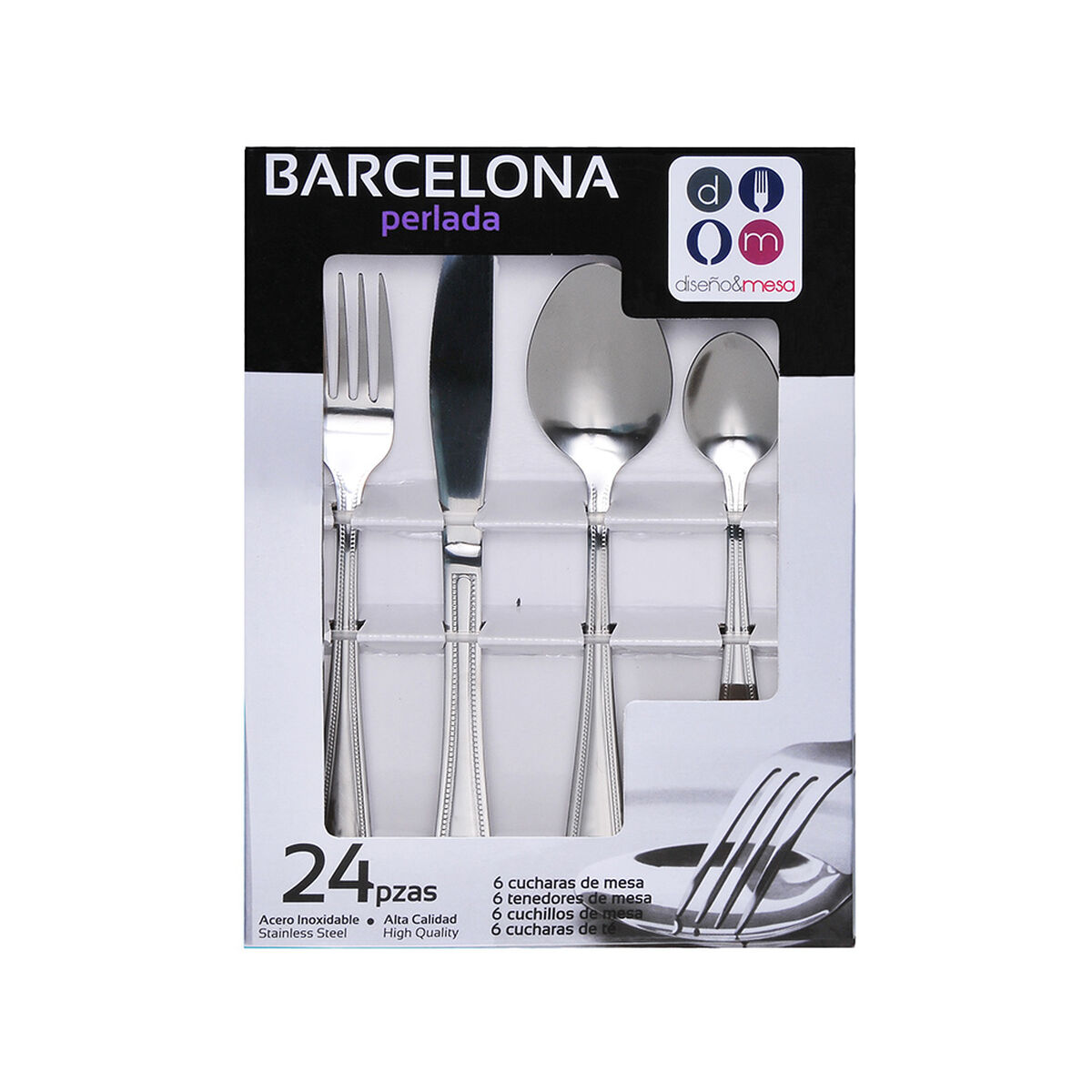 Cuchillería D&M Barcelona 24 Piezas