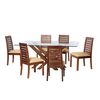 Juego de Comedor Latam Home Merida 6 Sillas Beige