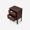 Velador Rosen Soho 2 Cajones Chocolate