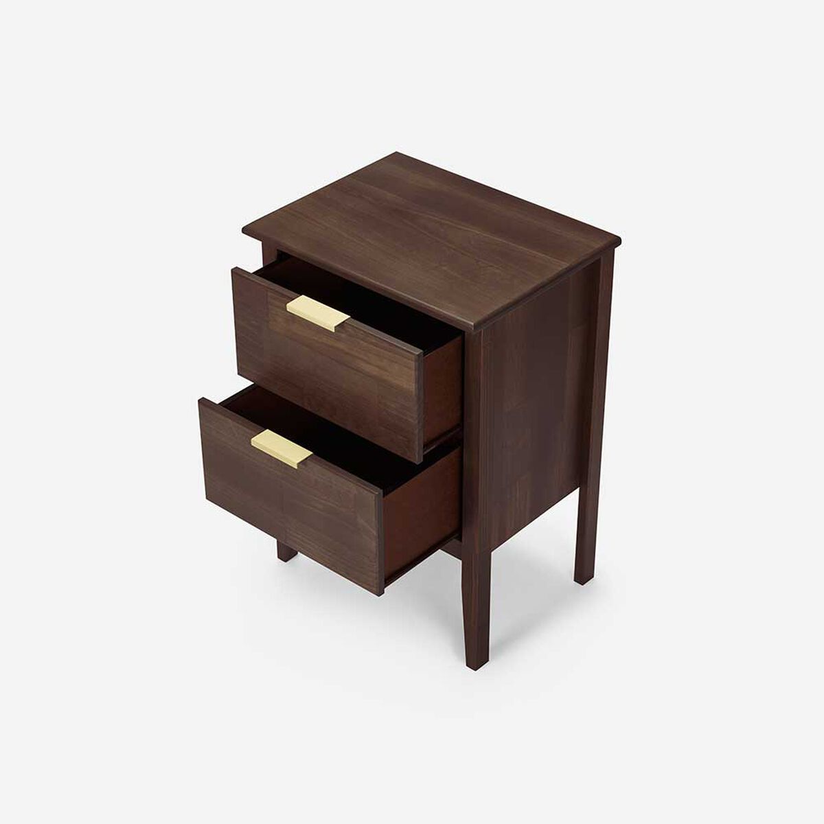 Velador Rosen Soho 2 Cajones Chocolate