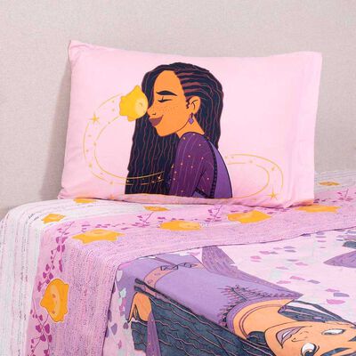 Juego de Sábanas Infantil Disney 1,5 Plazas Wish Asha