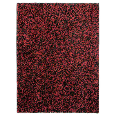 Imagen 2 del producto Alfombra Shaggy Bicolor 150 X 200 Cm Red Black