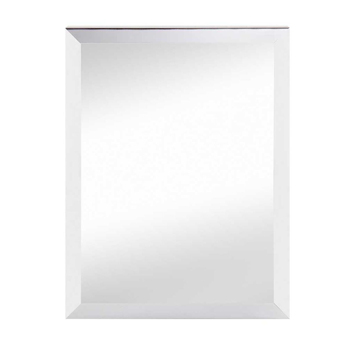 Espejo Plástico Vgo Metalizado Rectangular 50 x 40 cm Plateado