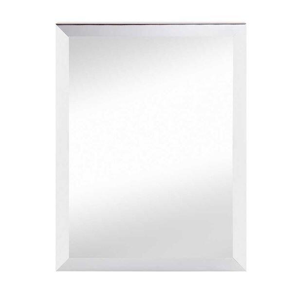 Espejo Plástico Vgo Metalizado Rectangular 50 x 40 cm Plateado