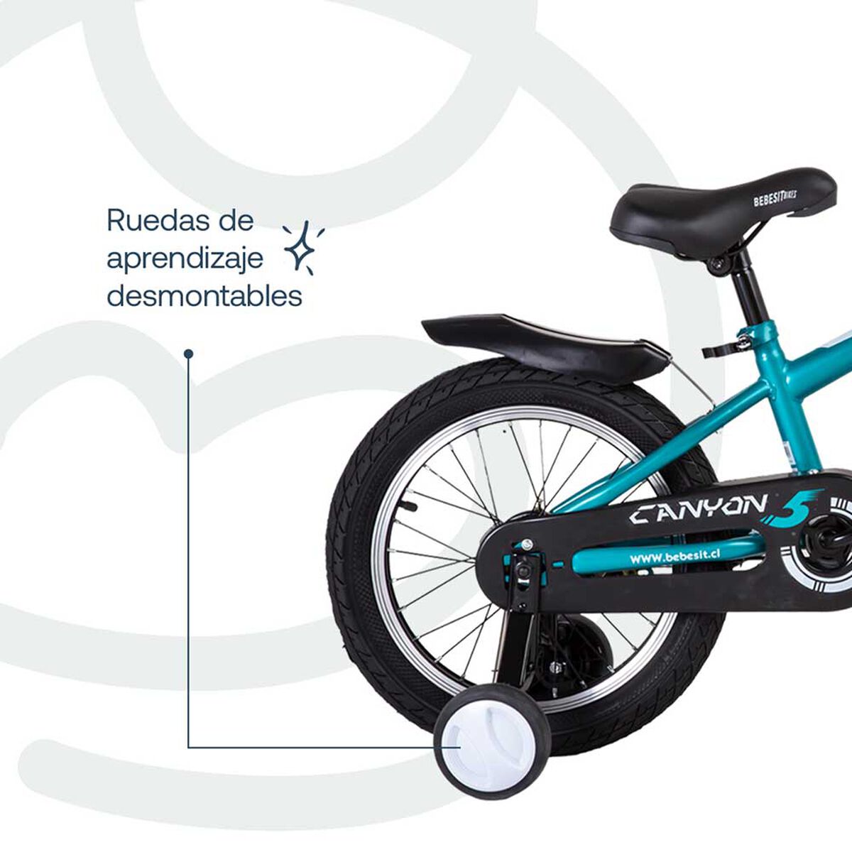 Bicicleta Canyon 16Verde Bebesit