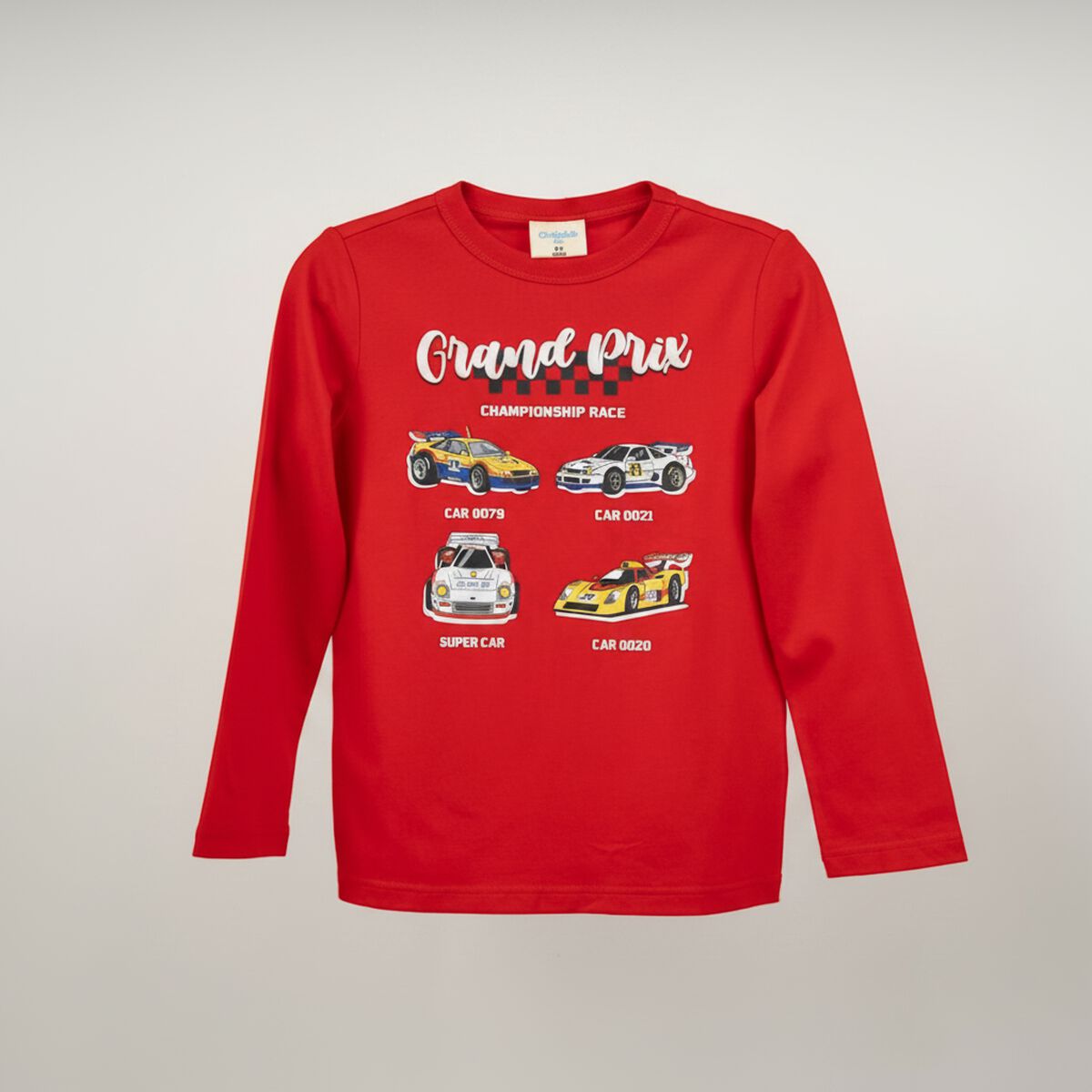 Polera Manga Larga Algod&oacute;n Ni&ntilde;o Chess