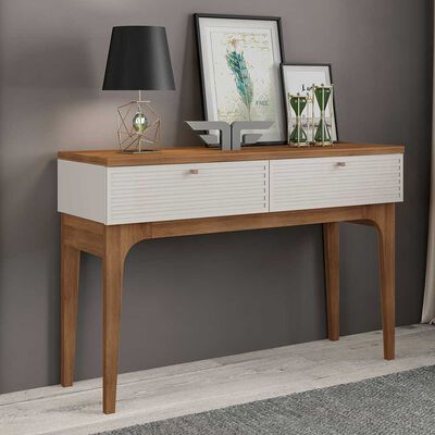 Mesa de Arrimo Exit Veneza Beige Matte