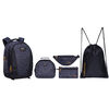 Pack Mochila + Gymbag + Lonchera + Banano + Estuche Top Head