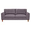 Sof&aacute; Latam Home Milan 3 Cuerpos Gris Oscuro
