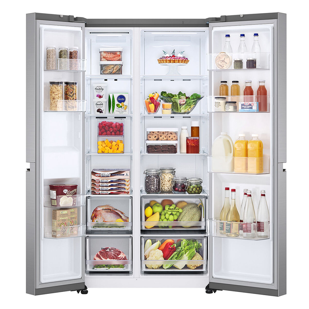 Refrigerador Side by Side LG GS66MPP 647 lts. Smart Inverter Compressor