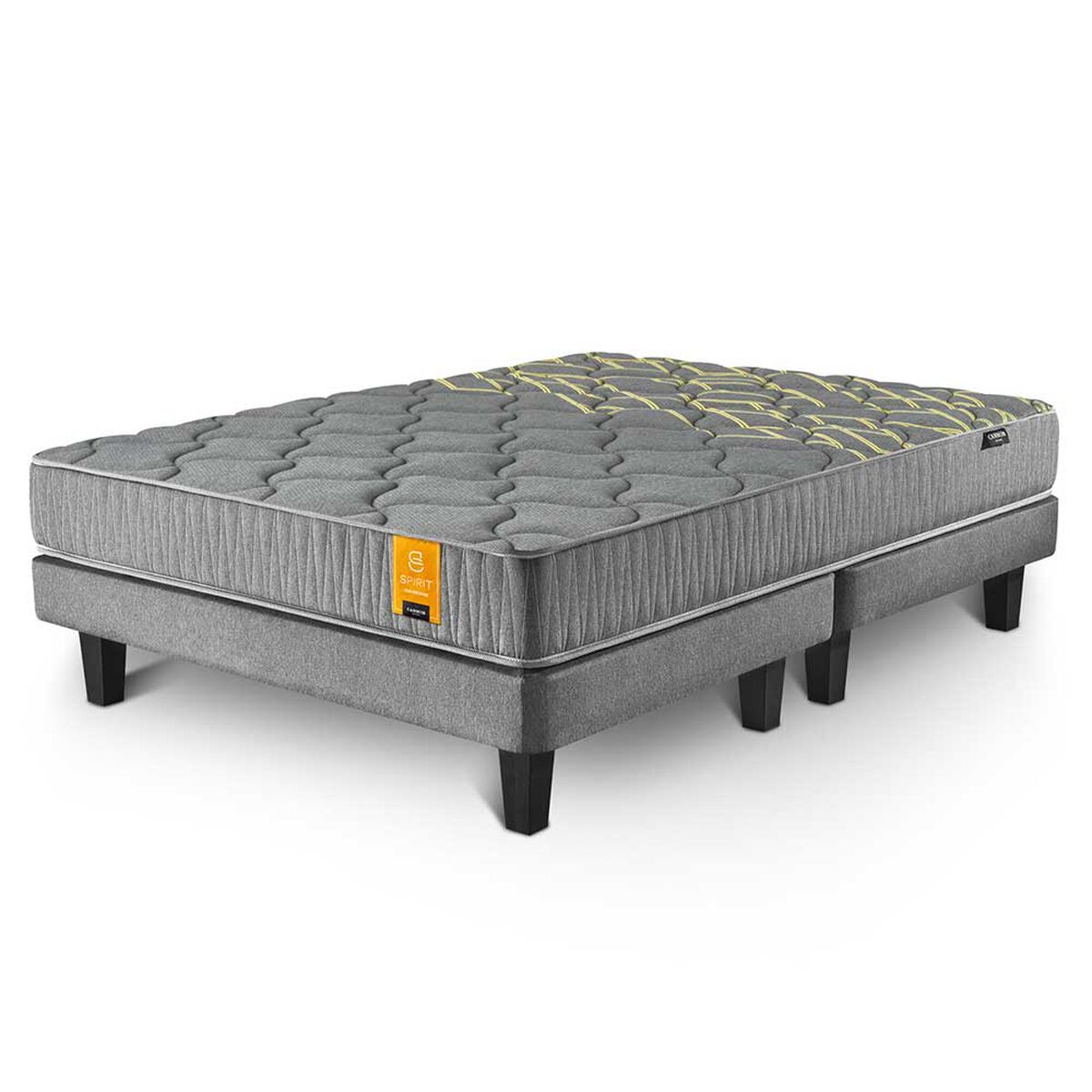 Cama Europea Cannon Base Dividida King Spirit