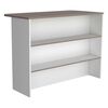 Barra Auxiliar TuHome Fendi 4 Puertas Blanco Castaño