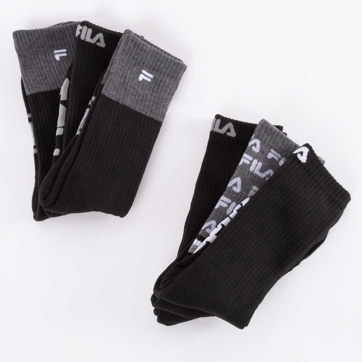 Pack 6 Unidades Calcetines Hombre Fila
