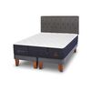 Cama Europea CIC Base Dividida King Grand Premium + Respaldo Kavery