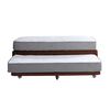 Cama Nido Latam Home 1,5 Plazas Zen Best Tela Chocolate