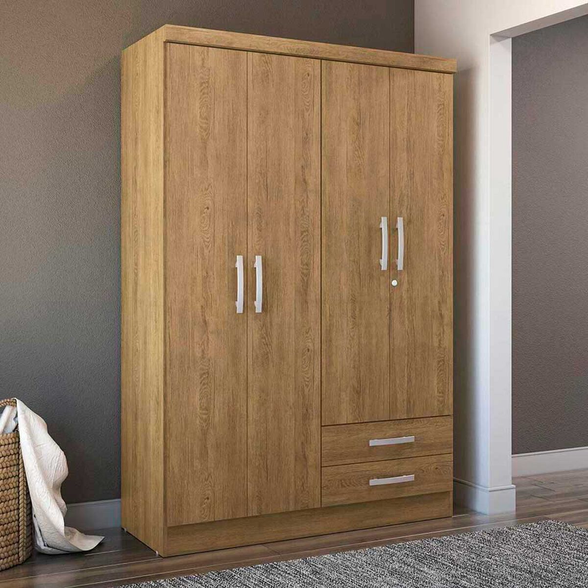 Cl&oacute;set Yardas S444 4 Puertas 2 Cajones